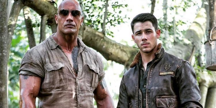 Jumanji (2017 film) New Jumanji Photo Features Dwayne Johnson amp Nick Jonas