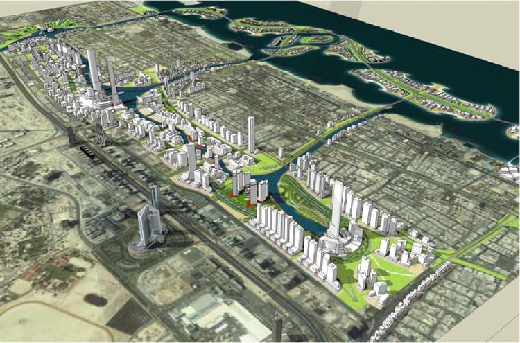 Jumeirah Garden City Jumeirah Garden City Development Dubai United Arab Emirates Green