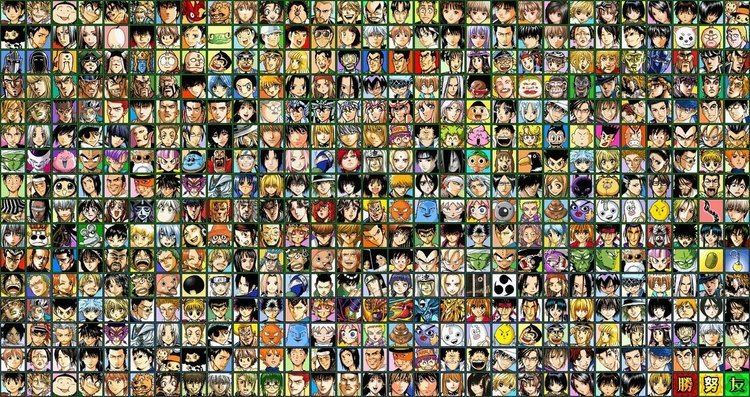 jump ultimate stars ds all characters