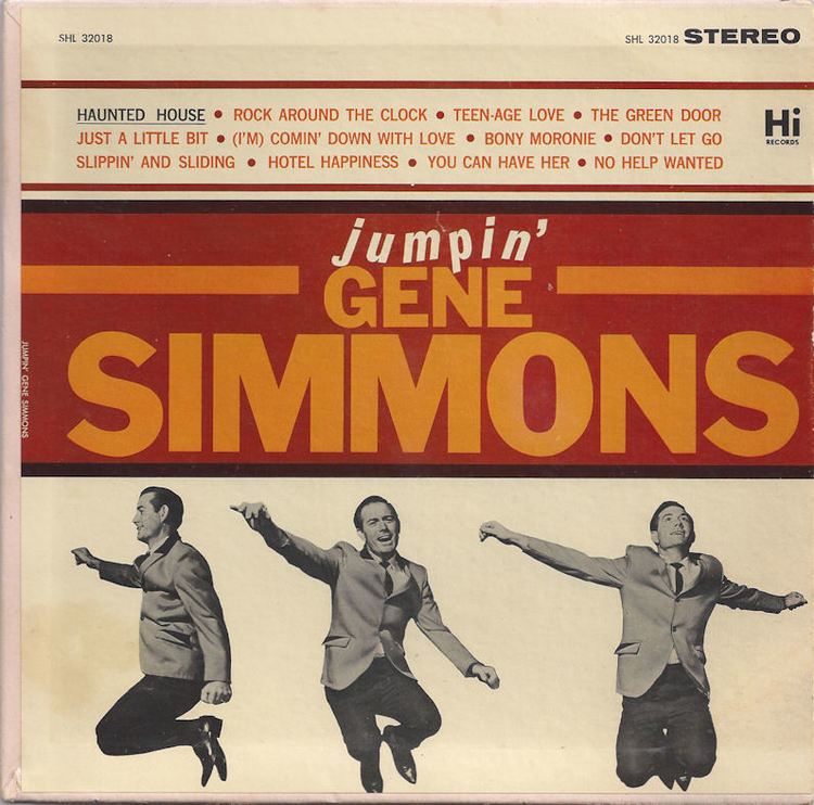 Jumpin' Gene Simmons 45cat Jumpin39 Gene Simmons Haunted House Bony Moronie Hi