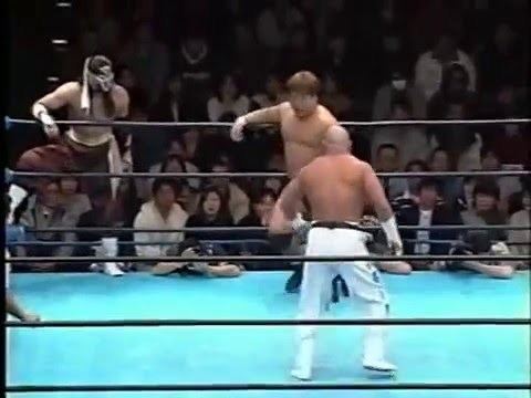 Jun Izumida AJPW Hayabusa Jinsei Shinzaki vs Tamon Honda Jun Izumida YouTube