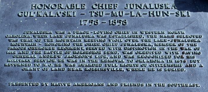 Junaluska Chief Junaluska of the Cherokees A story from the NOAC Coffeehouse