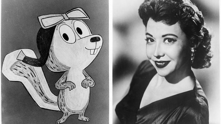 June Foray June Foray voice of Bullwinkle Shows Natasha and Rocky dead at