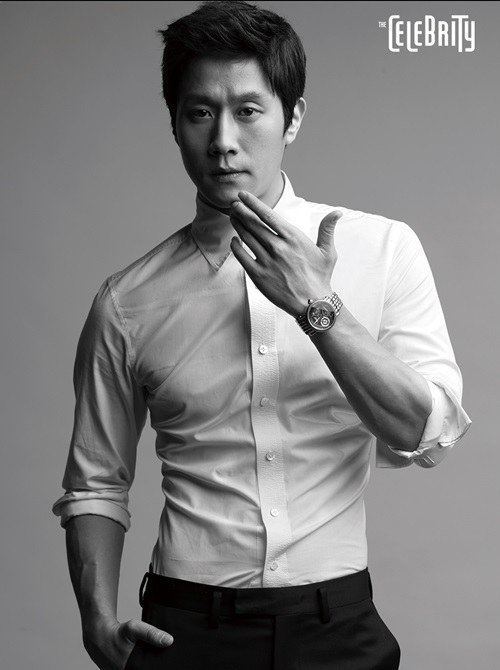 Jung Woo Jung Woo makes the ladies swoon in a masculine photo shoot