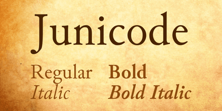 Junicode Junicode Font Family 1001 Fonts