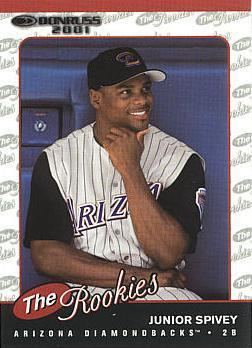 AUTOGRAPHED JUNIOR SPIVEY 8X10 Arizona Diamondbacks photo