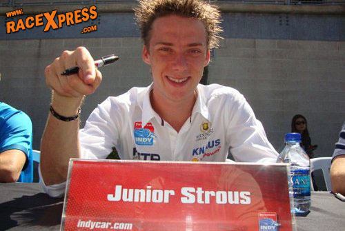 Junior Strous Junior Strous gaat VS veroveren promotie naar IndyCar
