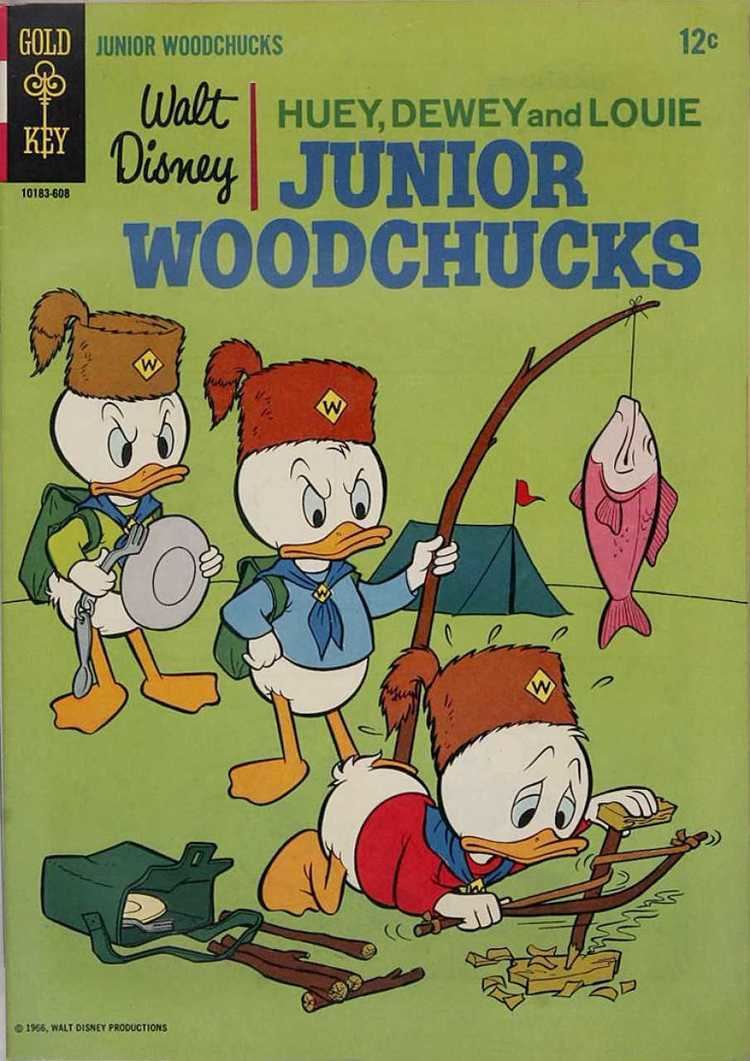 Junior Woodchucks Huey Dewey and Louie Junior Woodchucks 1 The Junior Woodchucks