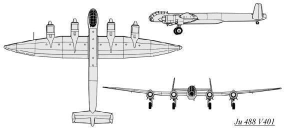 Junkers Ju 488 Junkers Ju 488 Luft 3946 Entry