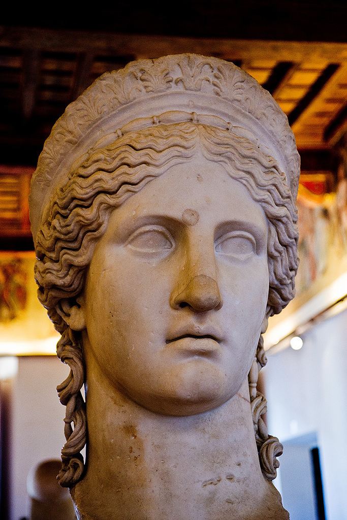 Juno Ludovisi Juno Ludovisi Perhaps Antonia Minor mother of Emperor Cl Flickr
