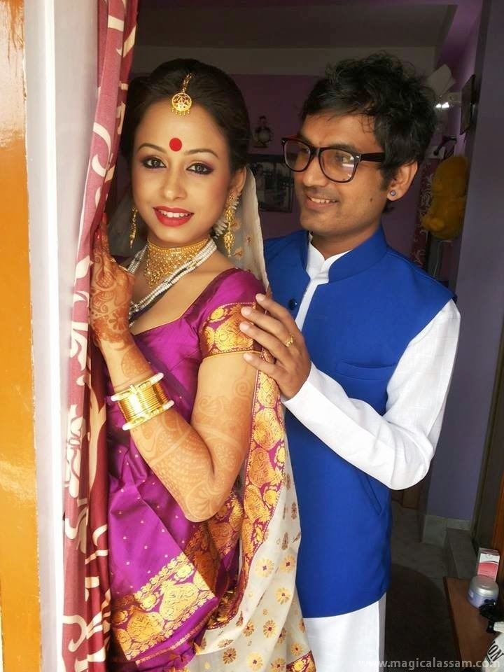 Jupitora Bhuyan Wedding Photographs of Actress Jupitora Bhuyan Magical Assam