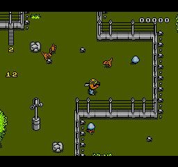 Jurassic Park (NES video game) Jurassic Park USA ROM lt NES ROMs Emuparadise
