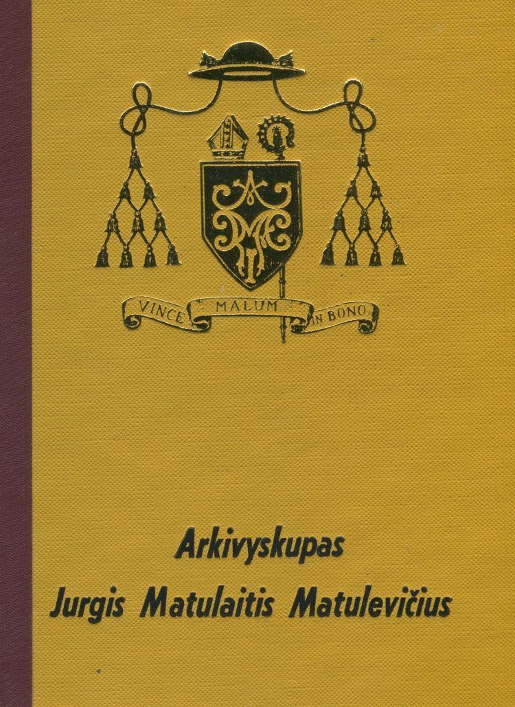 Jurgis Matulaitis-Matulevičius Arkivyskupas Jurgis Matulaitis Matuleviius