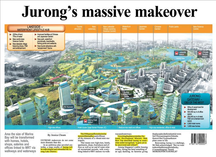 Jurong Lake District Jurong Lake District URA Master Plan 2014 Lake Life EC