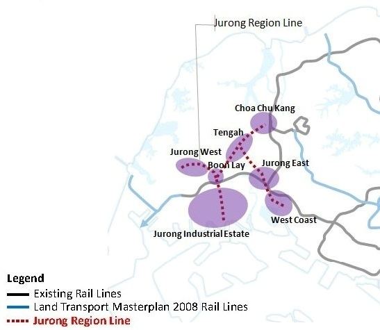 Jurong Region MRT Line Jurong Region Line Projects Public Transport Land Transport