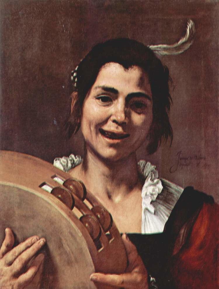 Jusepe de Ribera Girl with Tambourine Jusepe de Ribera WikiArtorg