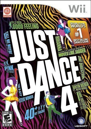 Just Dance 4 Amazoncom Just Dance 4 Nintendo Wii UbiSoft Video Games