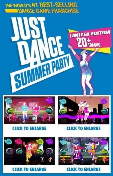 Just Dance: Summer Party Amazoncom Just Dance Summer Party Nintendo Wii Video Games