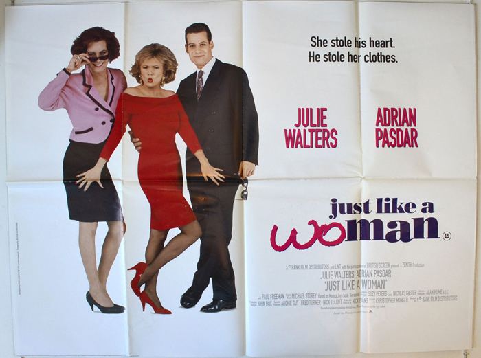 Just like a Woman (1992 film) Just Like A Woman Original Cinema Movie Poster From pastposters