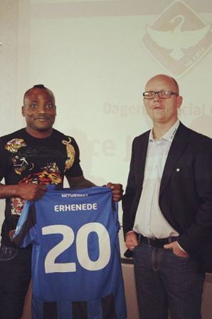 Justice John Erhenede Justice John Erhenede Begins Test With Hobro All Nigeria Soccer