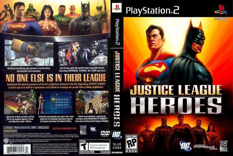 Justice League Heroes Justice League Heroes USA ISO lt PS2 ISOs Emuparadise