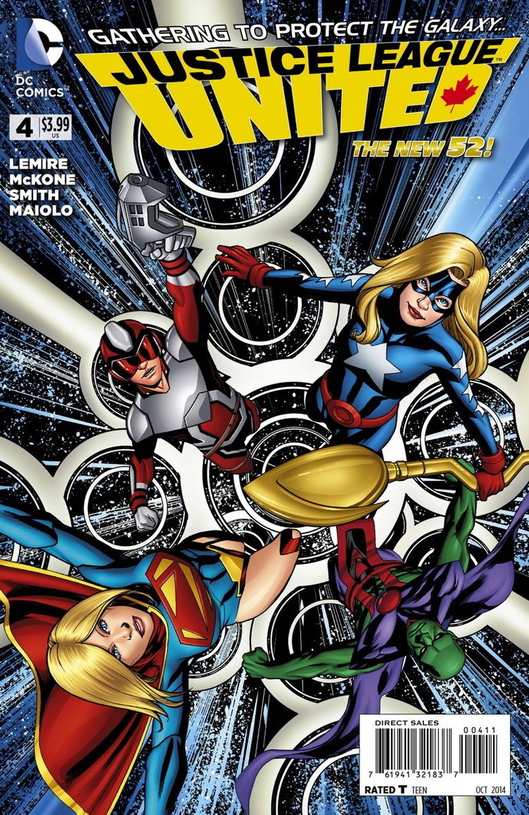 Justice League United Preview JUSTICE LEAGUE CANADA Wraps Up First Arc in JLU 4