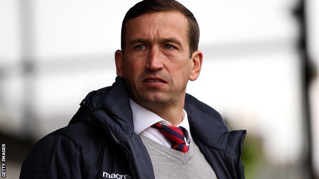 Justin Edinburgh BBC Sport Justin Edinburgh Gillingham appoint Newport