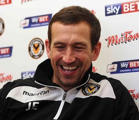 Justin Edinburgh Justin Edinburgh to stay at Newport County From South