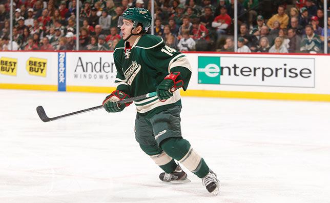 Justin Fontaine Milestone Night For Fontaine Minnesota Wild Features