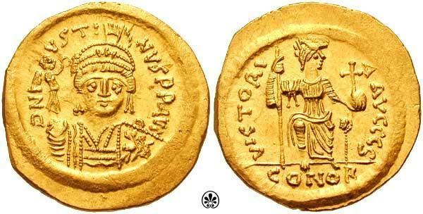 Justin II Justin II Byzantine Coinage WildWindscom