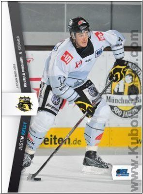 Justin Kelly (ice hockey) Kuboth Cards DEL 2010 11 CityPress No 187 Justin Kelly