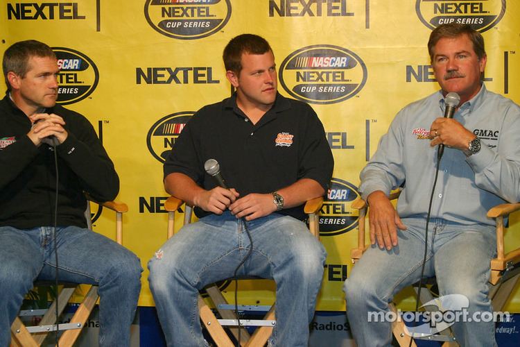 Justin Labonte Press conference Bobby Labonte Justin Labonte and Terry