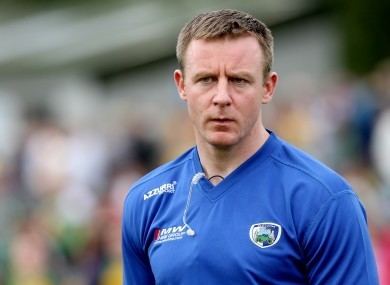 Justin McNulty Justin McNulty steps down as Laois football manager The42