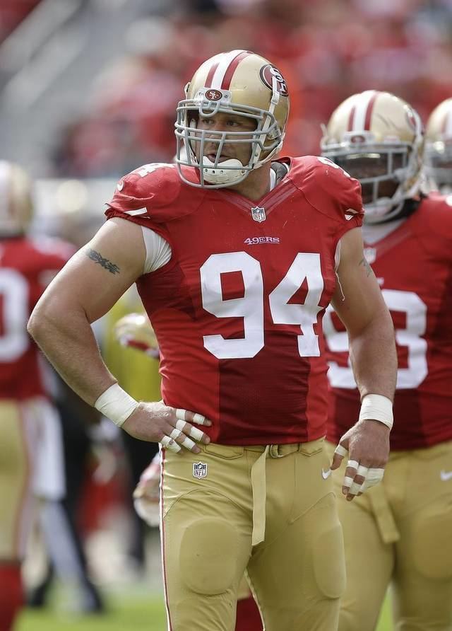 Justin Smith (defensive end) So long Cowboy 49ers Justin Smith retires after 14 seasons