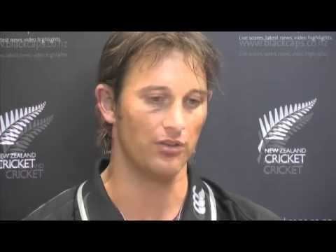 Fast bowler Shane Bond and Justin Vaughan held a press conference in