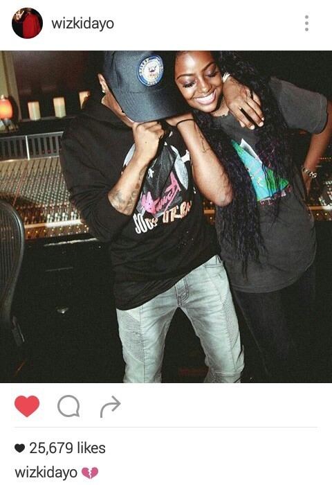 Justine Skye Wizkid Gets Cozy With Justine Skye In The Studio Celebrities Nigeria