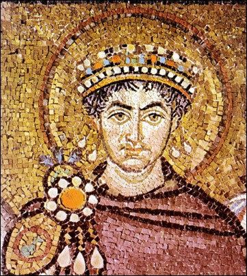 Justiniano Arte bizantino y paleocristiano Detalle 2 Justinianojpg