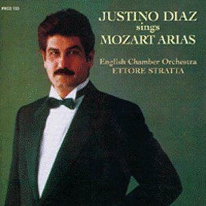 Justino Díaz Mozart Ettore Stratta The English Chamber Orchestra Justino Diaz