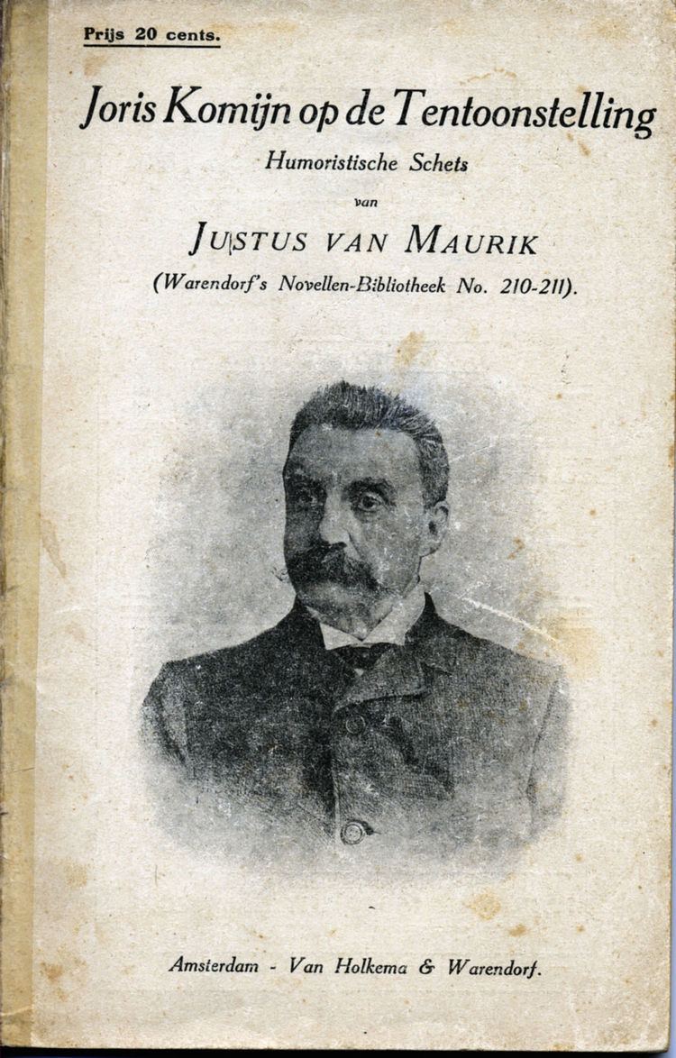 Justus van Maurik Justus van Maurik Wikipedia