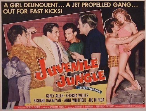 Juvenile Jungle (film) JUVENILE JUNGLE DVD 1958 Movie on DVD JDs Dick Bakalyan