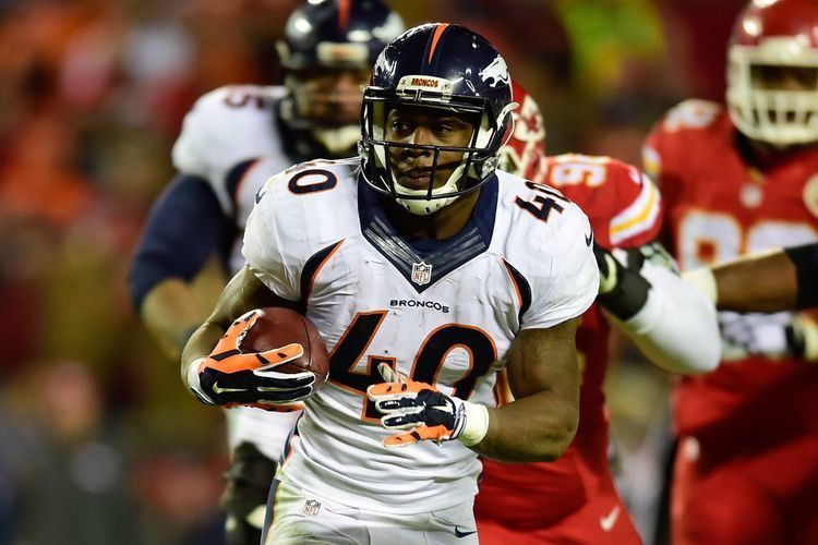 Juwan Thompson Broncos roster 2016 Running backfullback Juwan Thompson Mile