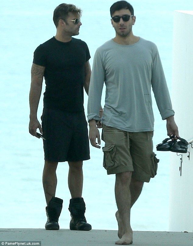 Jwan Yosef Ricky Martin and rumoured boyfriend Jwan Yosef go for walk in Malibu