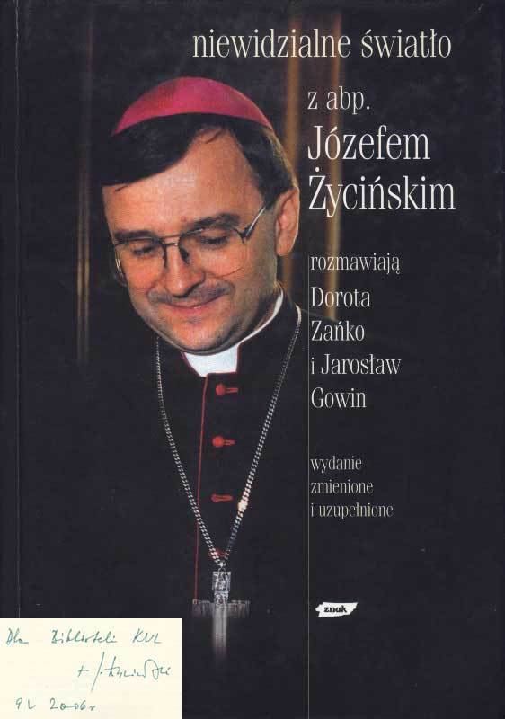 Jozef Zycinski KUL Biblioteka Uniwersytecka Arcybiskup Jzef YCISKI