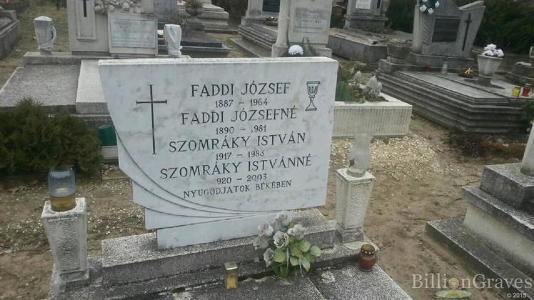 József Faddi Grave Site of Jzsef Faddi 18871964 BillionGraves