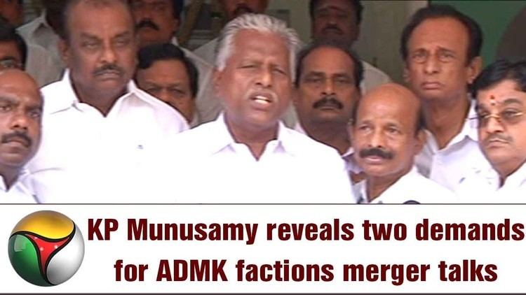K. P. Munusamy OPS team KP Munusamy Reveals Major 2 demands for ADMK Merger Talks