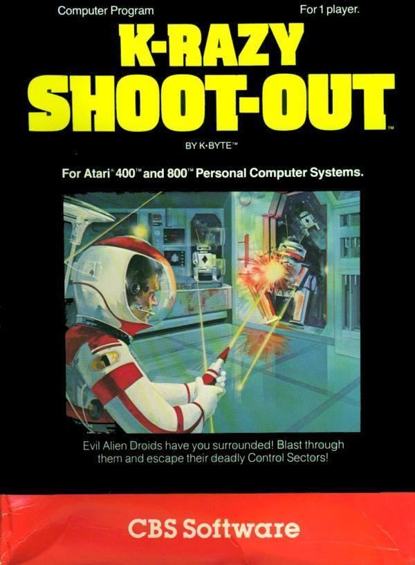 K-Razy Shoot-Out Atari 400 800 XL XE KRazy ShootOut scans dump download