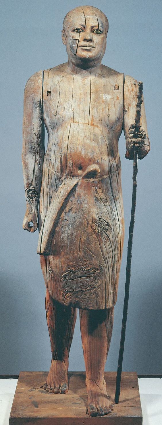 Kaaper Statue of quotSheikh elBaladquot Representing quotKaaperquot EGYPTIAN MUSEUM