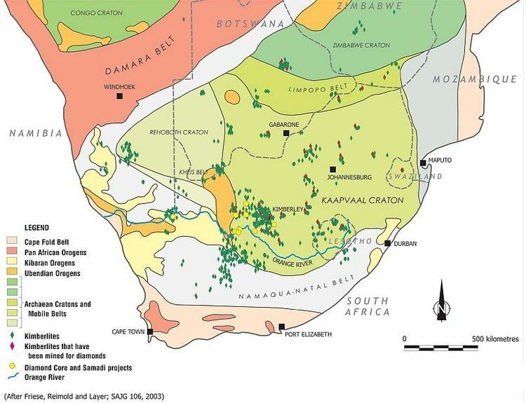 Kaapvaal Craton Melville Koppies Geology