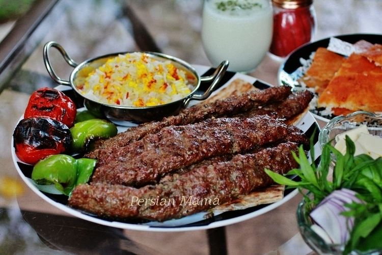 Kabab koobideh KABOB KOOBIDEH GRILLED MINCED MEAT KABOBS Persian Mama