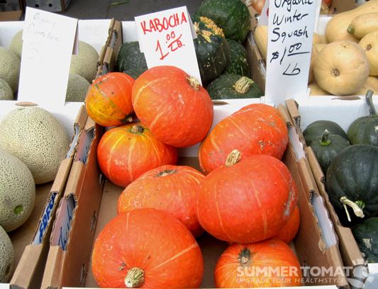 Kabocha Kabocha Squash Summer Tomato